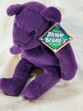 1998 Salvino's Bamm Beano's David Justice #23 MLB Baseball Stuffed Bear